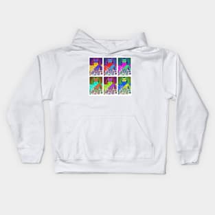 Shroom Sorcerer (Tile) Kids Hoodie